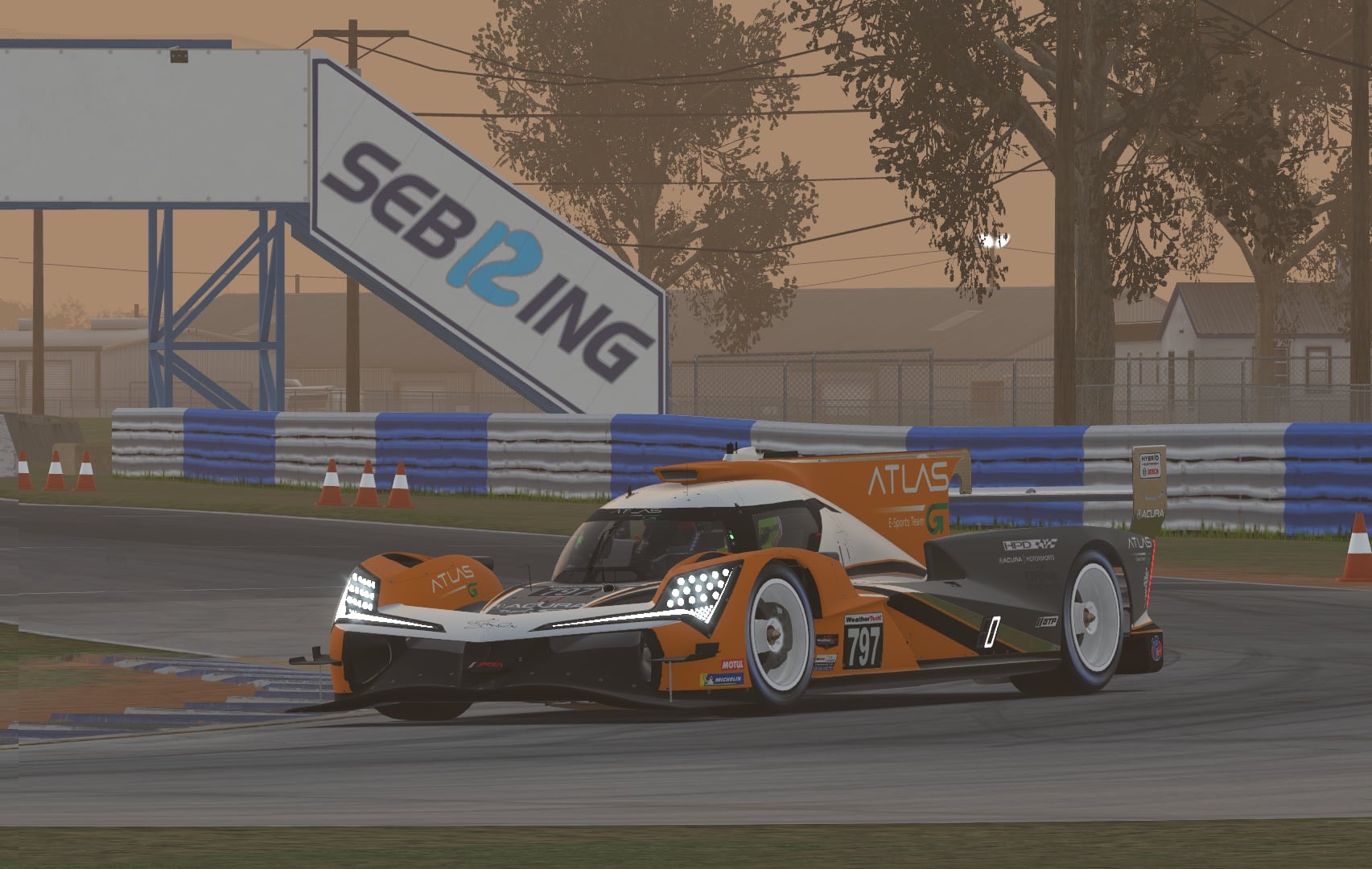 #797 passing the Sebring sign